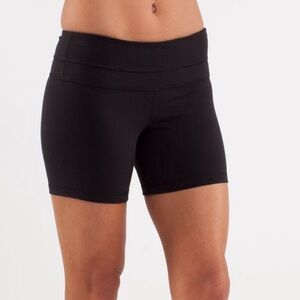 Lululemon Black Women's Groove Shorts